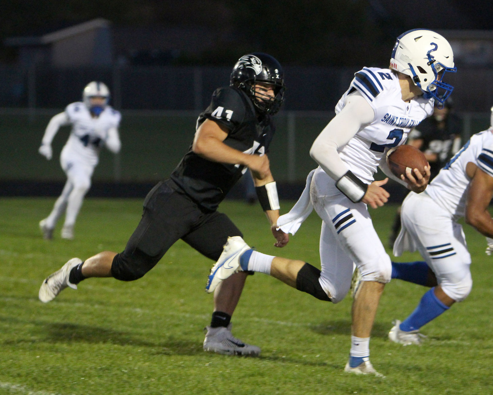 Saint Croix Falls at Bloomer football 9-24-21